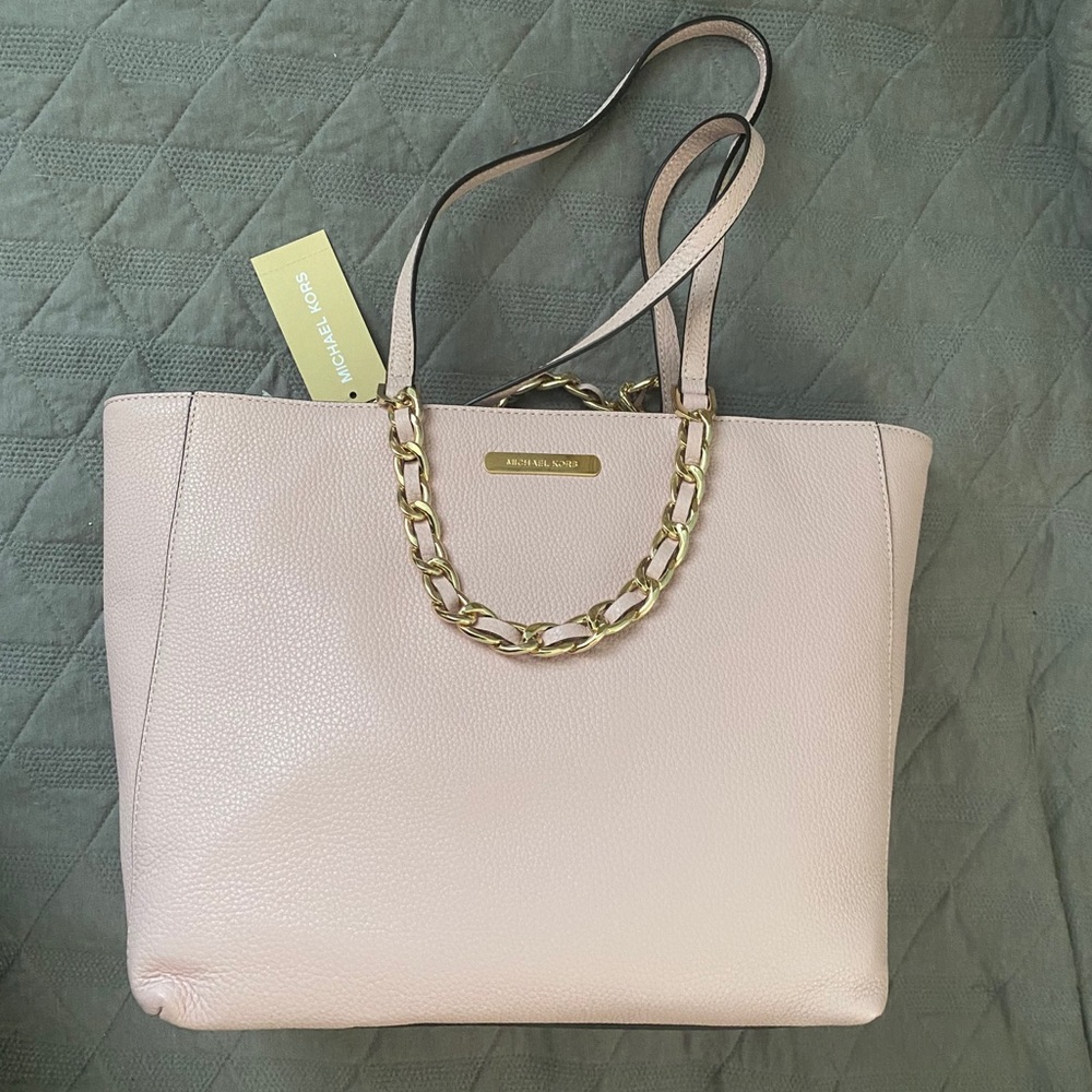 NWT Michael Kors Large Leather Harper Bag